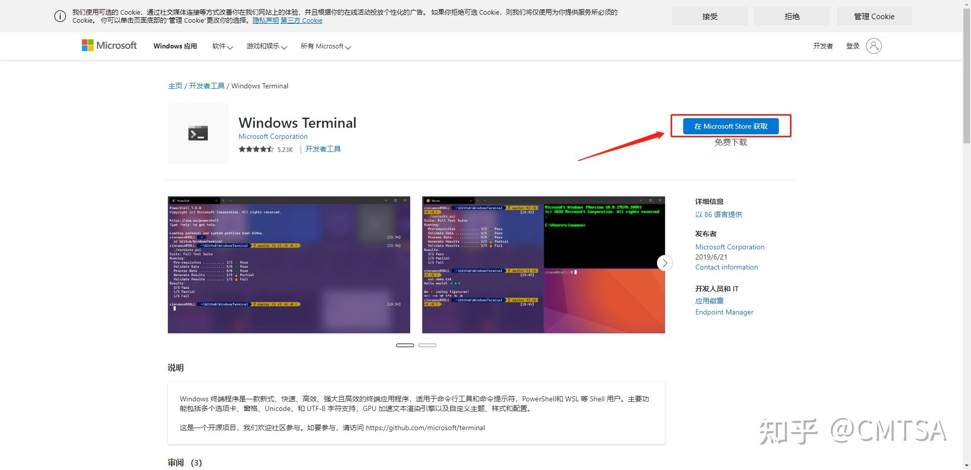 Windows terminal 