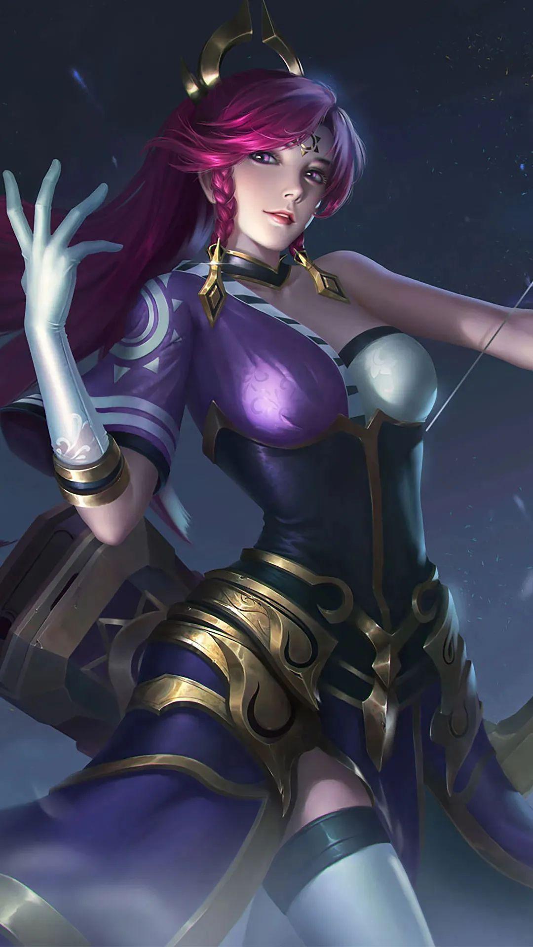 你觉得王者荣耀五个位置里分别最漂亮的女英雄是谁