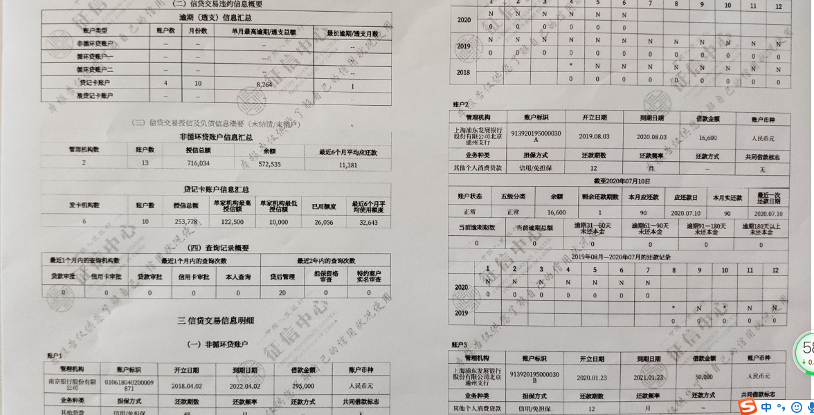 一,详版征信报告是本人带身份证去打印点打印
