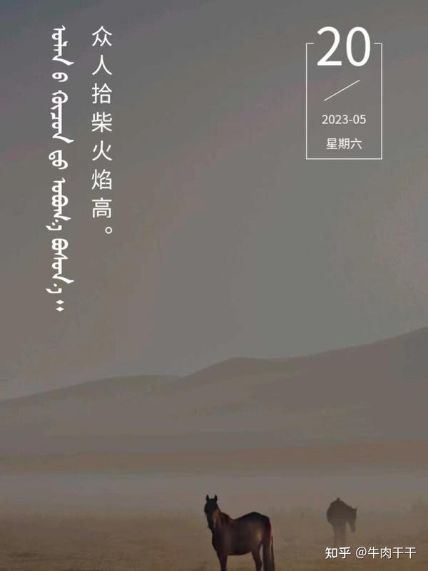 经典蒙古谚语-蒙古族民间谚语-谚语精选 - 知乎