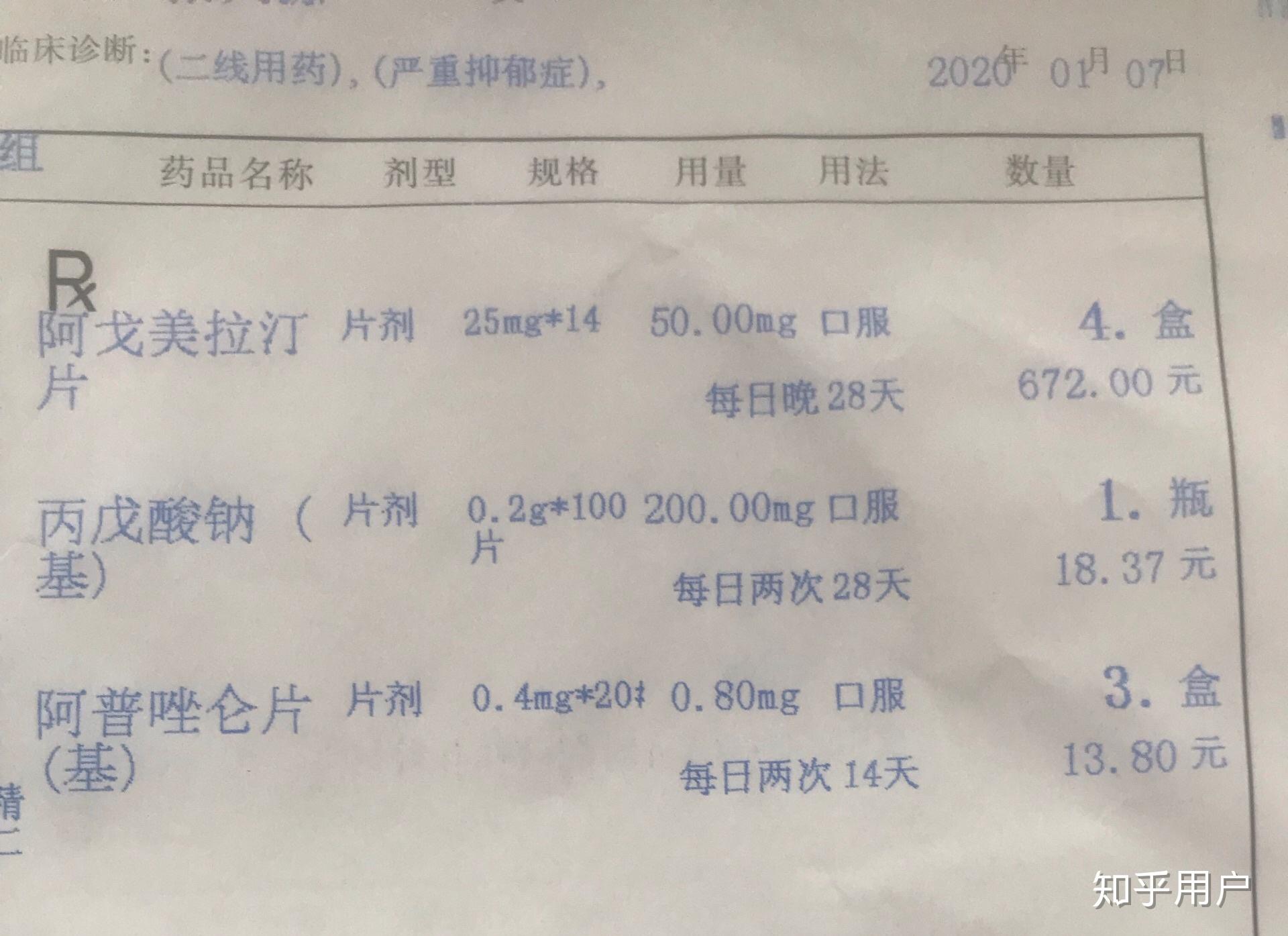 两片草酸艾司西酞普兰一片阿普唑仑两片安脑片是什么程度的抑郁