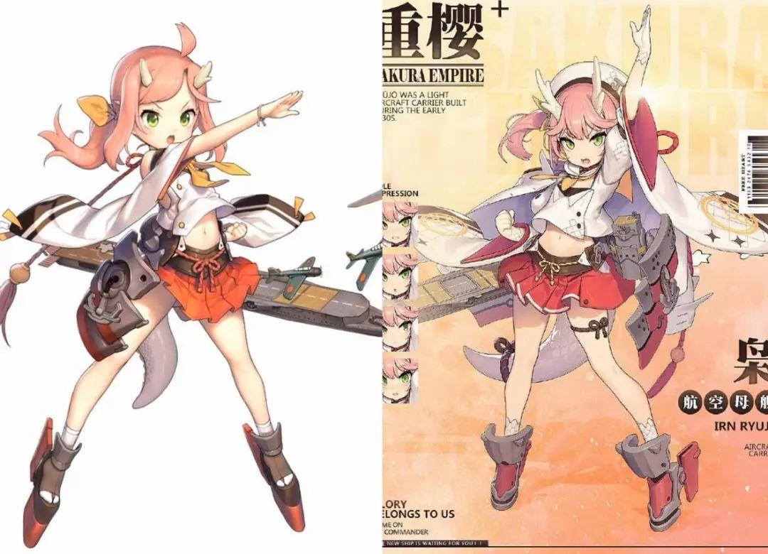 双鹤有着和赤城加贺相同牌面的两艘航母,瑞鹤和翔鹤也是提督们非常