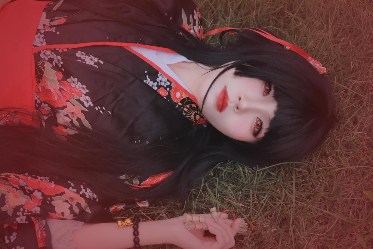 《地狱少女》阎魔爱cosplay - 知乎