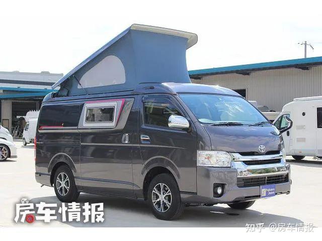 丰田海狮四驱版房车高度仅2米还带3张床有水电车尾能做大餐