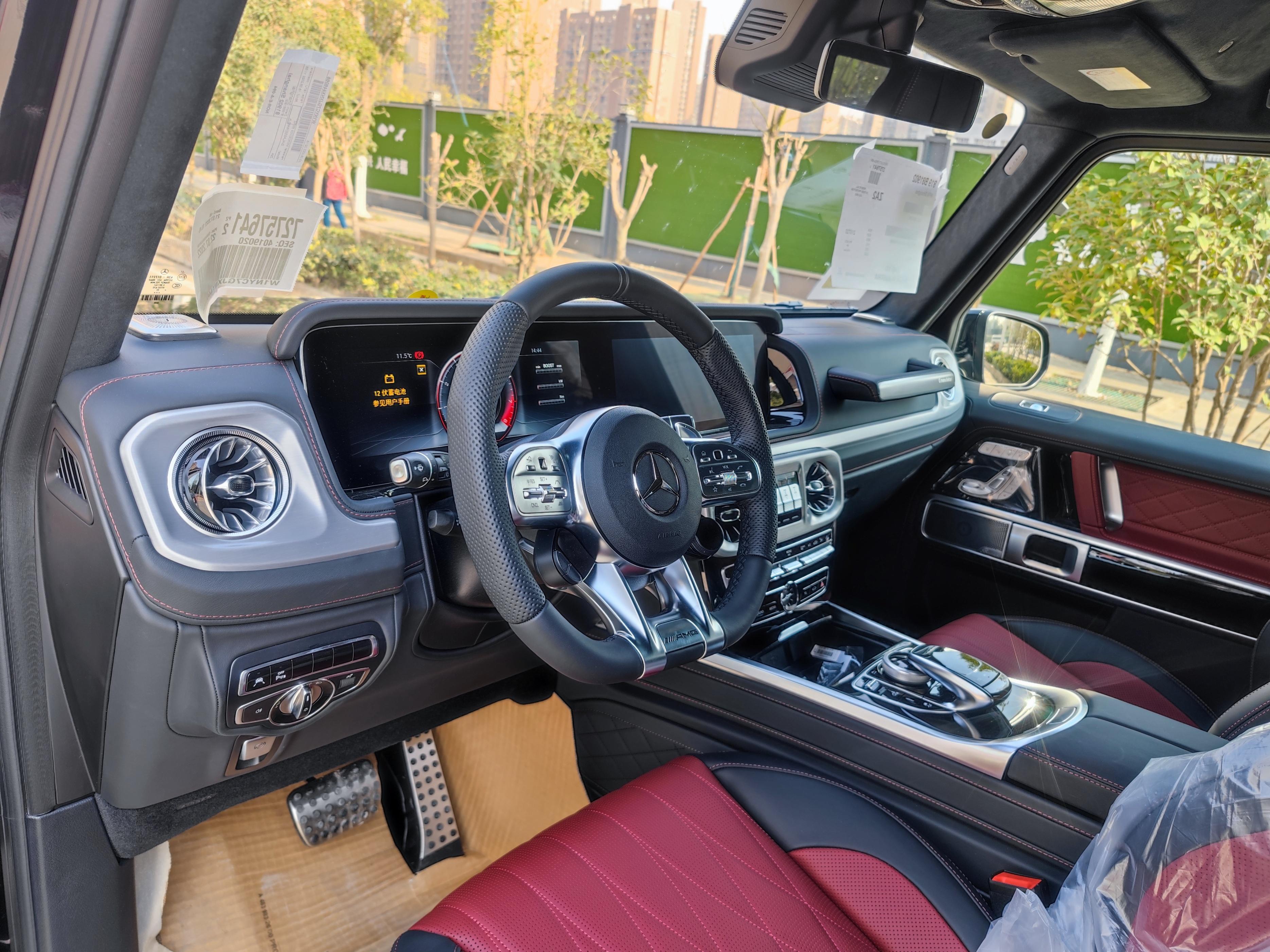 奔驰amgg63提车越野车里永远的神车主加了37万