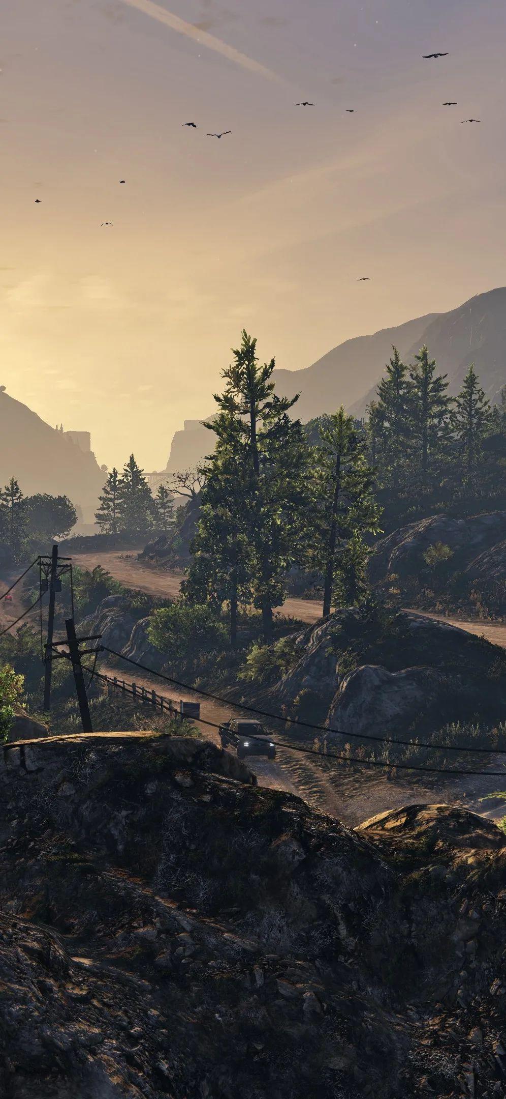 gta壁纸每天屁股一坐一边玩游戏一边吸果冻打飞滴