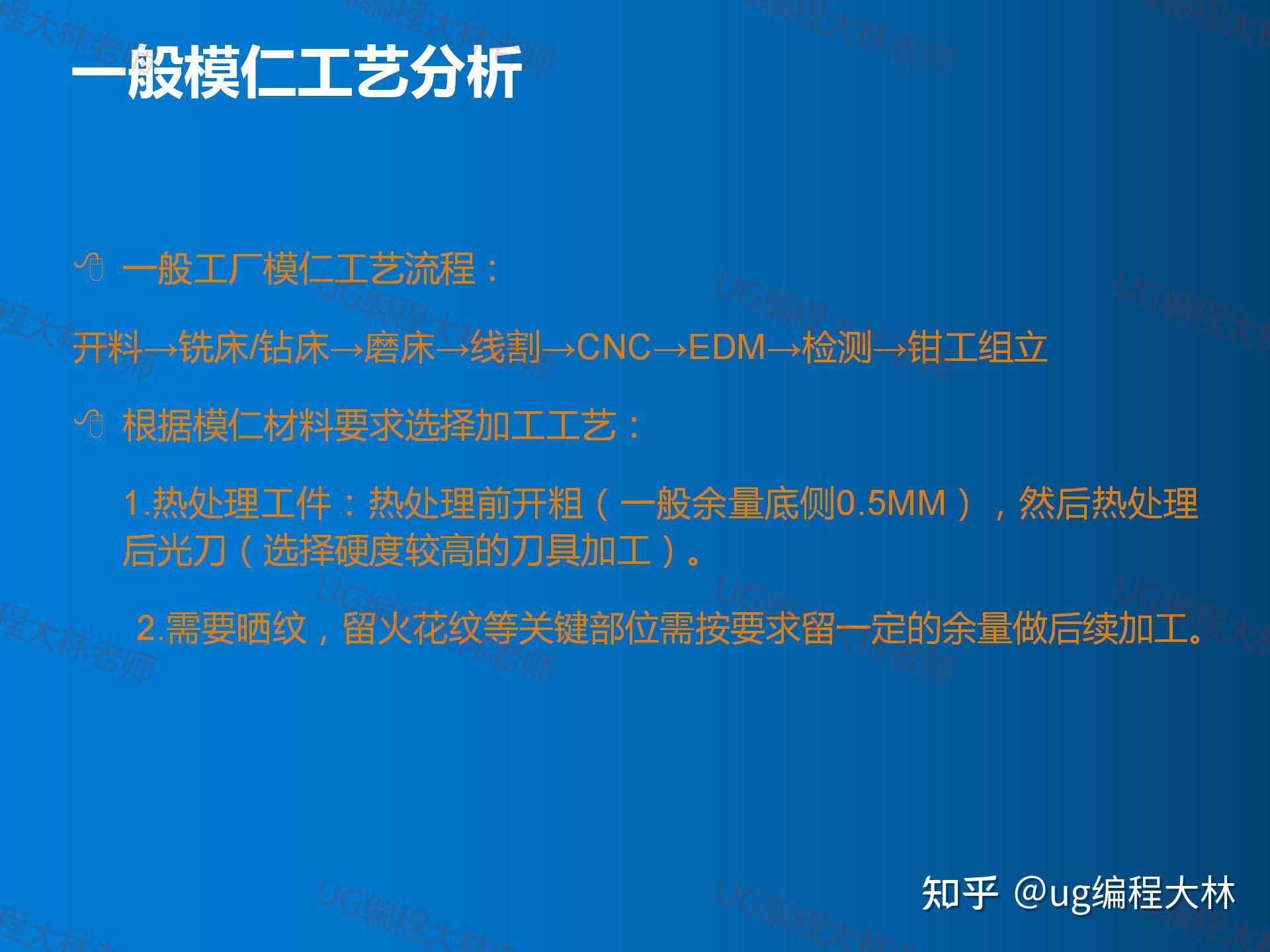 模仁工艺流程了解多少?一张图让你思路清晰... - 知乎