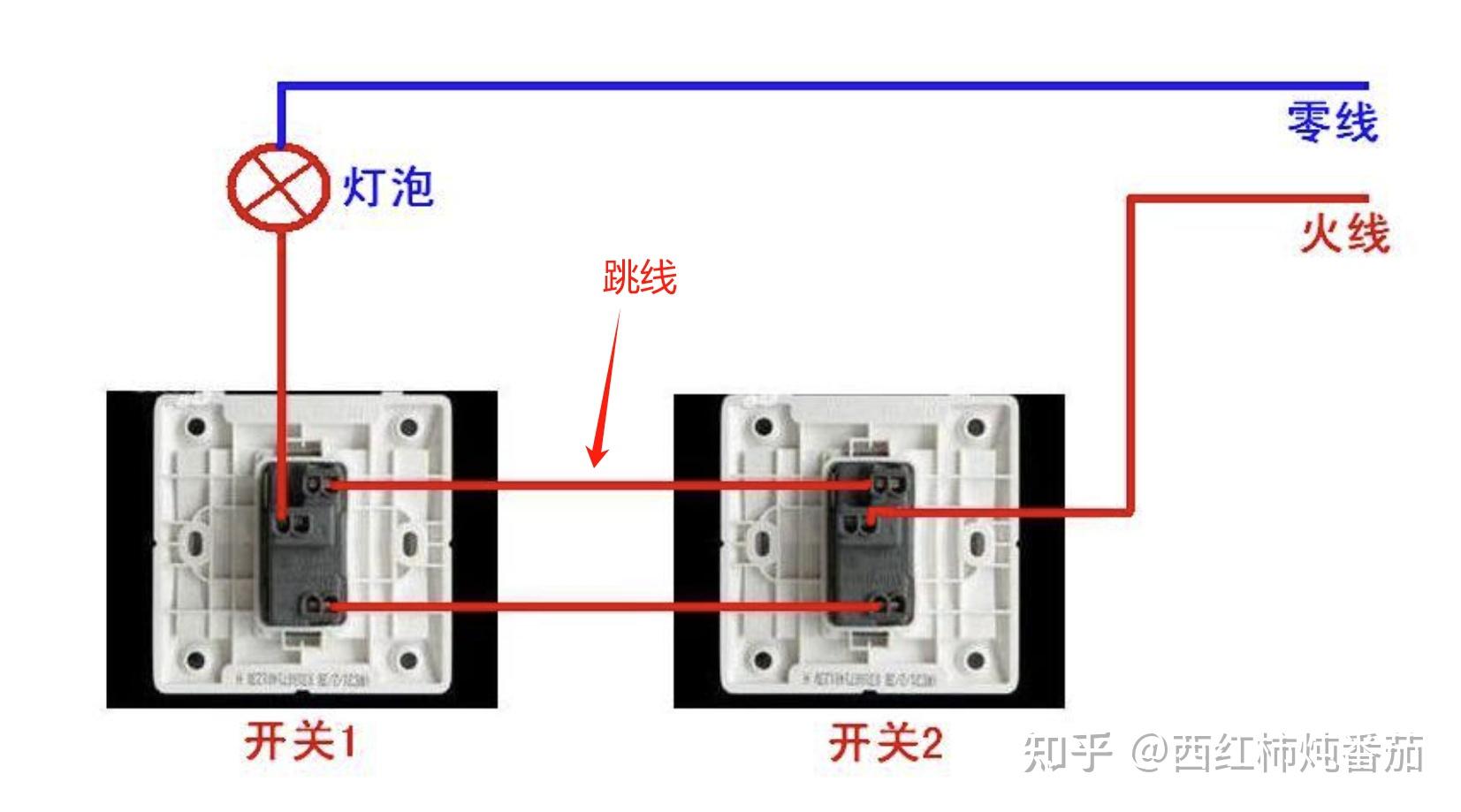 如何把双开双控开关改智能开关呢?