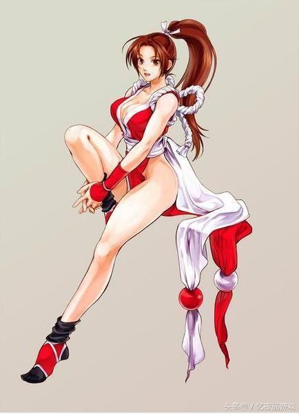 不知火舞格斗游戏饿狼传说与拳皇中角色