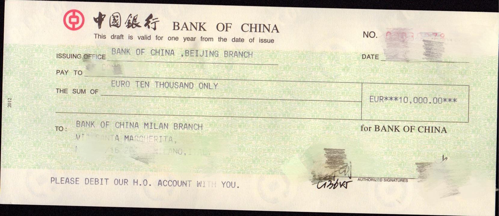 在中國銀行辦的匯票可以在國內解匯嗎? - GetIt01