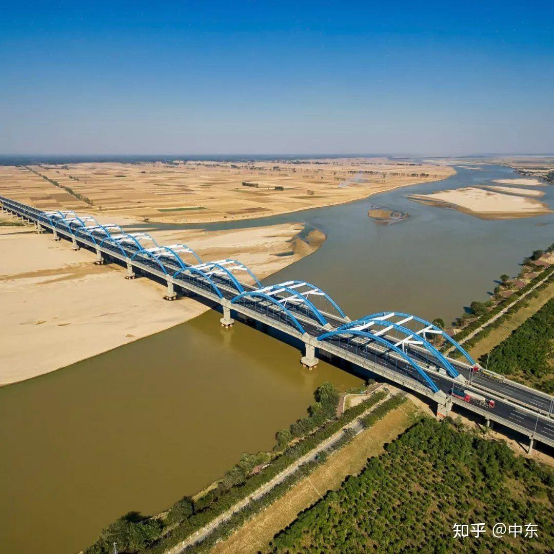 黄河流经的河段有没有哪个部位是有典型的冲积扇的