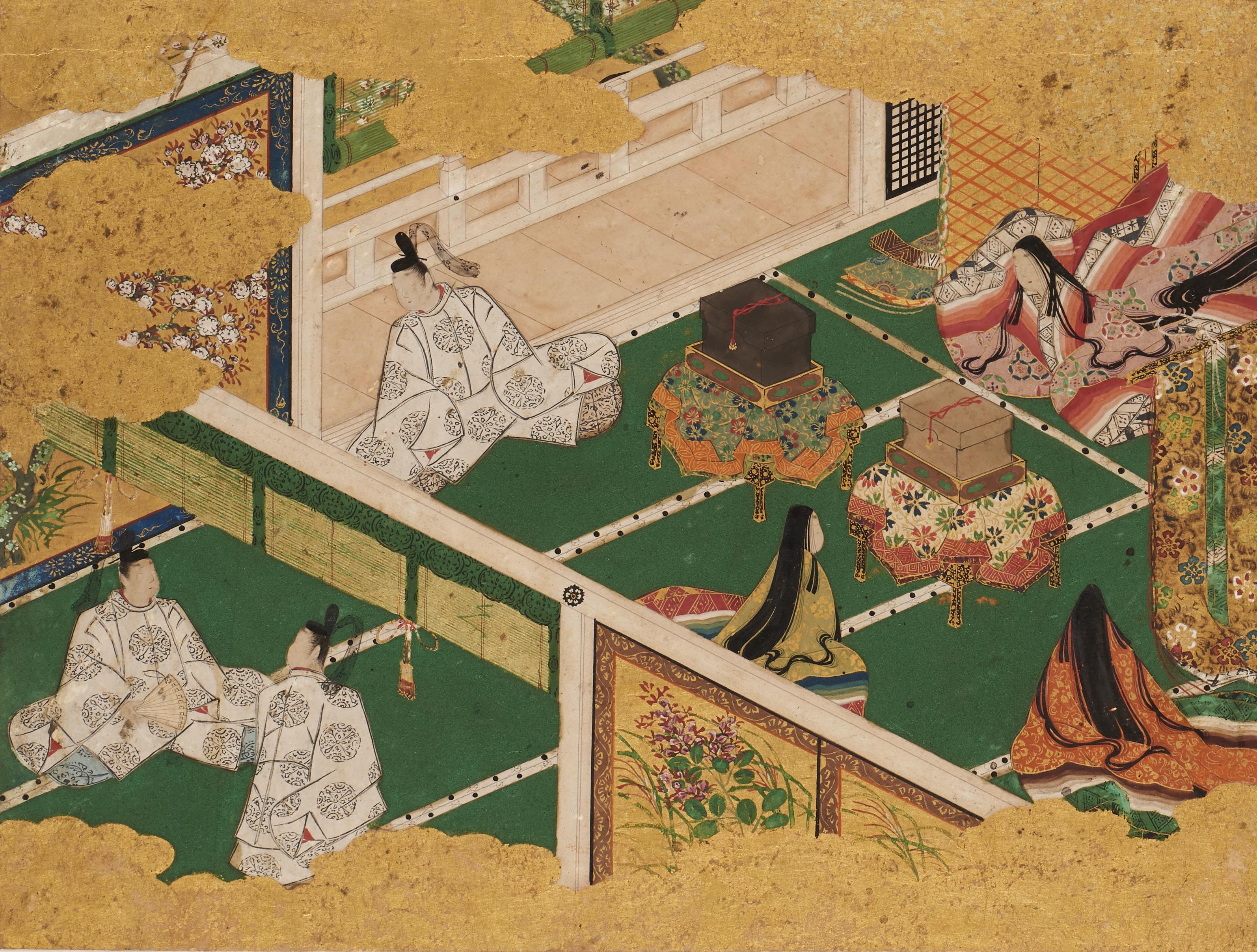 有没有以源氏物语为主题的浮世绘啊? - 知乎