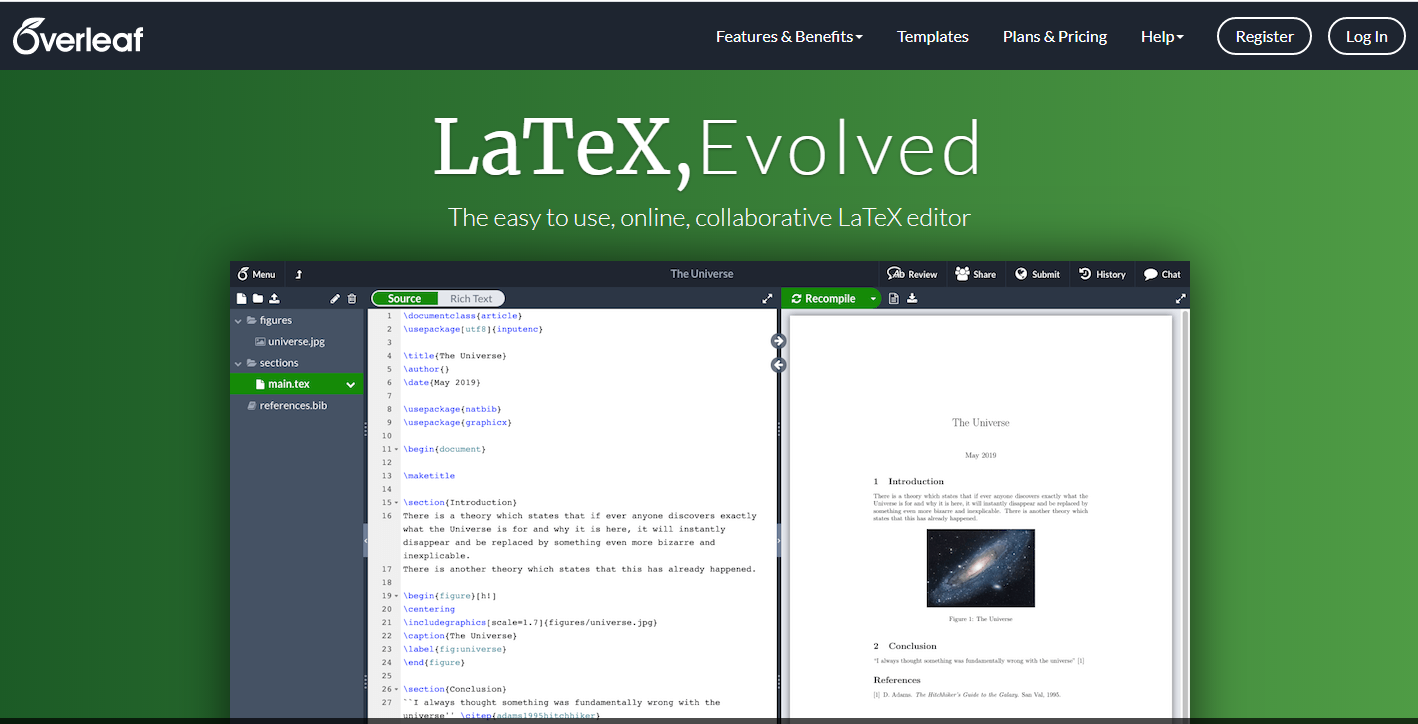 Overleaf——LaTex学习 - 知乎
