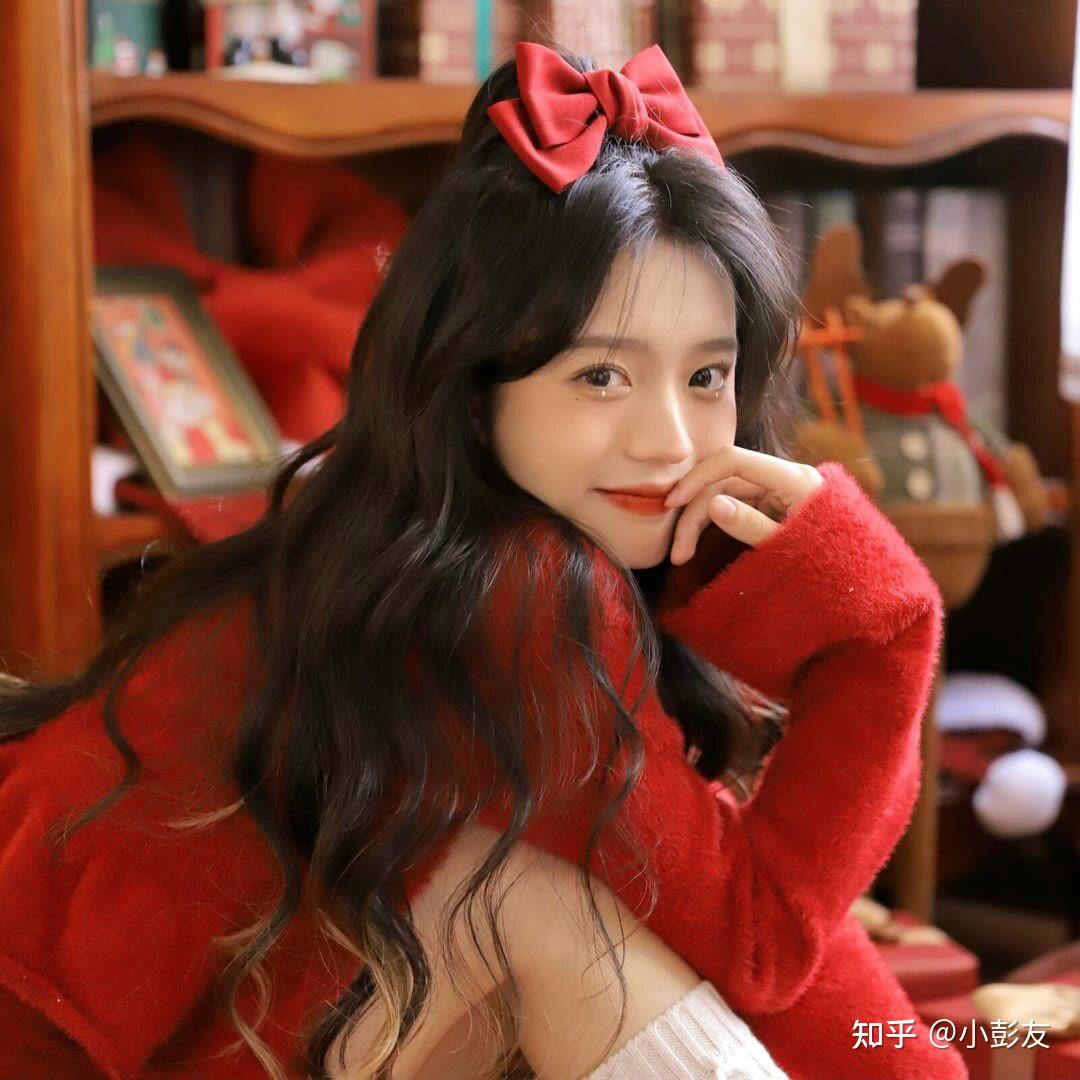 过年专用红色系女生头像 - 知乎