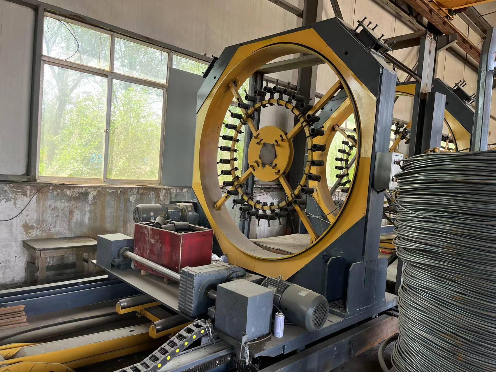 二手钢筋笼滚焊机 - 知乎