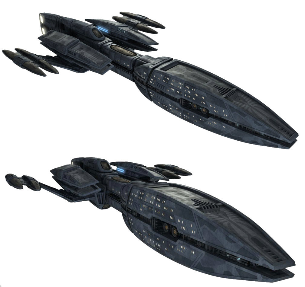 各位觉得一艘科幻架空世界的星舰该怎么设计呢