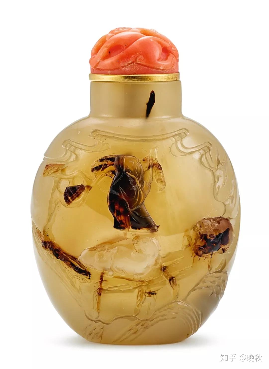 天然石 瑪瑙 鼻煙壺「花鳥」 天然石 瑪瑙 鼻煙壺「花鳥」 【公式通販】