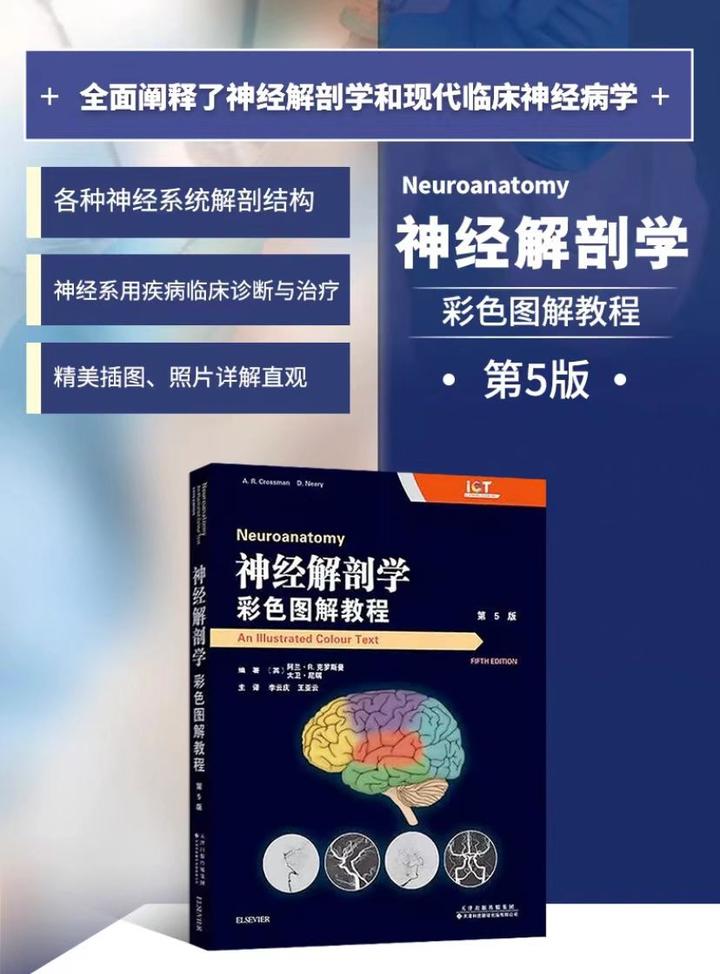 值得康复大学生读的100本康复书籍——1：神经解剖学彩色图解教程（第5版） - 知乎