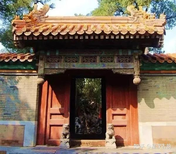 古建筑大门由哪些部分组成? - 知乎