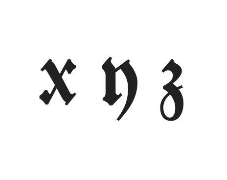 为什么数学中字母z有像子一样的手写体