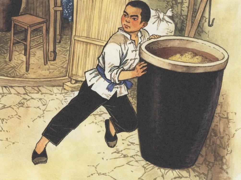 分享30幅彩色连环画《小英雄雨来》插画 - 知乎
