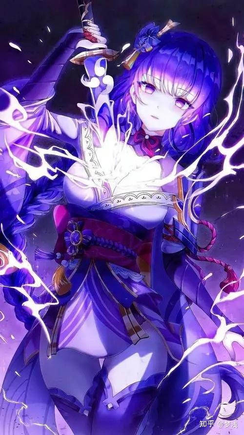 原神雷电将军奶香一刀去衣无遮图