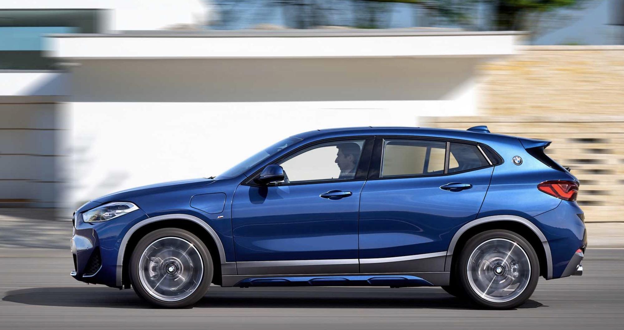 宝马x2phev路试曝光看起来没啥不一样