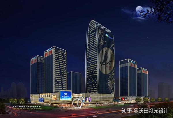 6种夜景照明设计手法,正确表达建筑文化 - 知乎