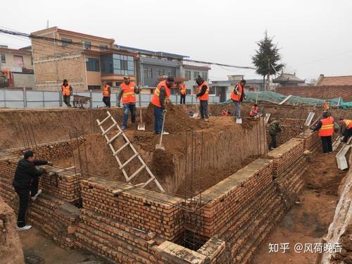 基礎裡有獨立基礎磚基礎條形基礎三種類型怎麼施工