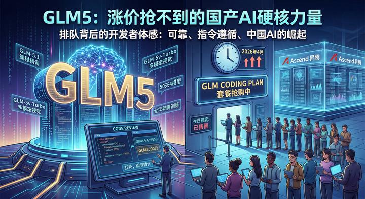 GLM编程套餐涨价3次还抢不到 — 一个国产AI凭什么让开发者排队 - 知乎