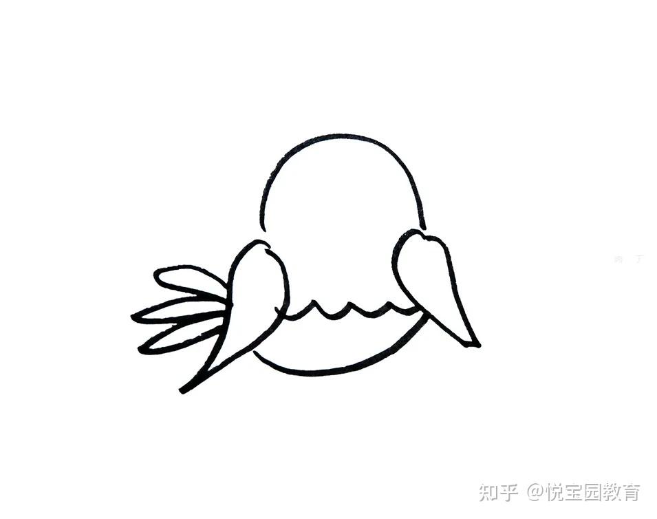 小鸟简笔画2