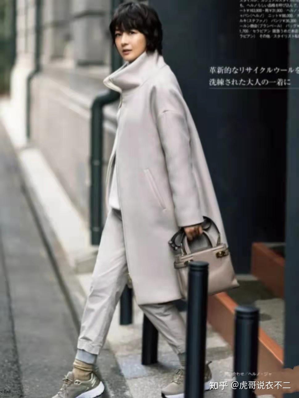 50岁女人会穿呢大衣更优雅不信瞧瞧日本大妈每套都很高级