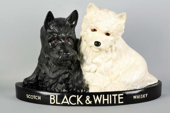 威士忌视觉史黑白狗威士忌广告赏析