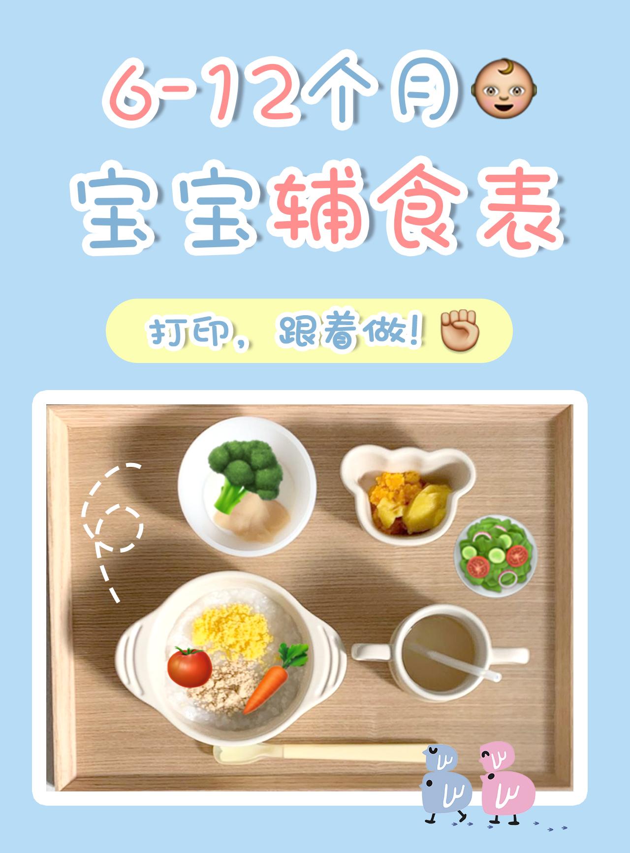 6 12月宝宝辅食表 打印贴在厨房 每天打卡 知乎