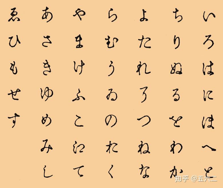 「ヰ」这个假名是什么? - 知乎