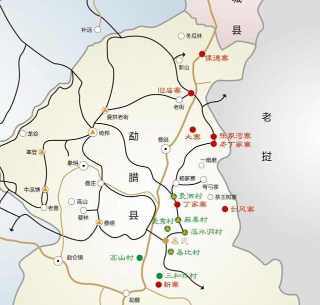 普洱茶三大产区各大山头分布图册 这次不会记错啦 知乎