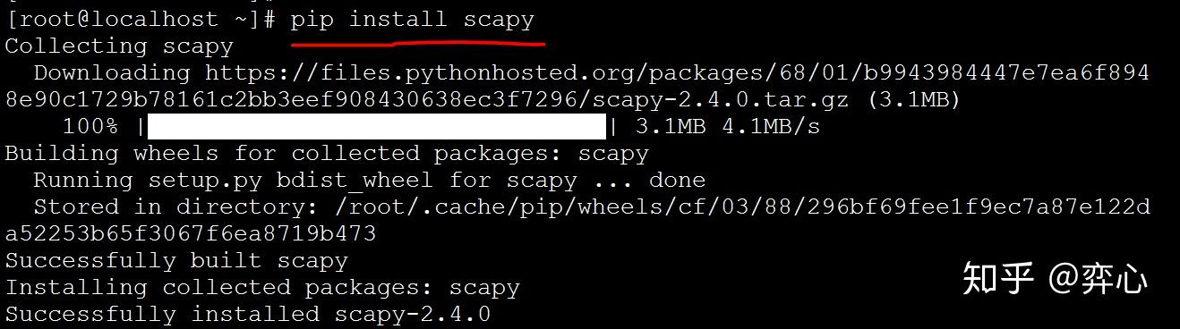 Пишем сниффер scapy python windows