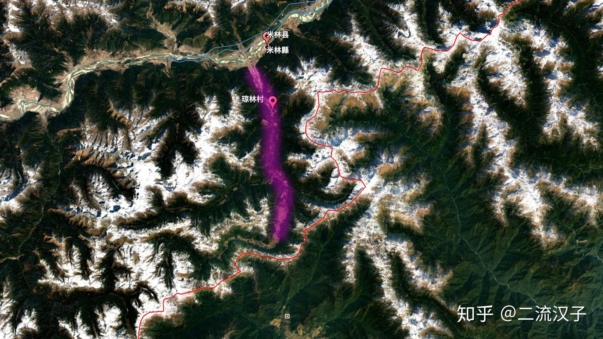 说说墨脱63级地震震中周边的事情