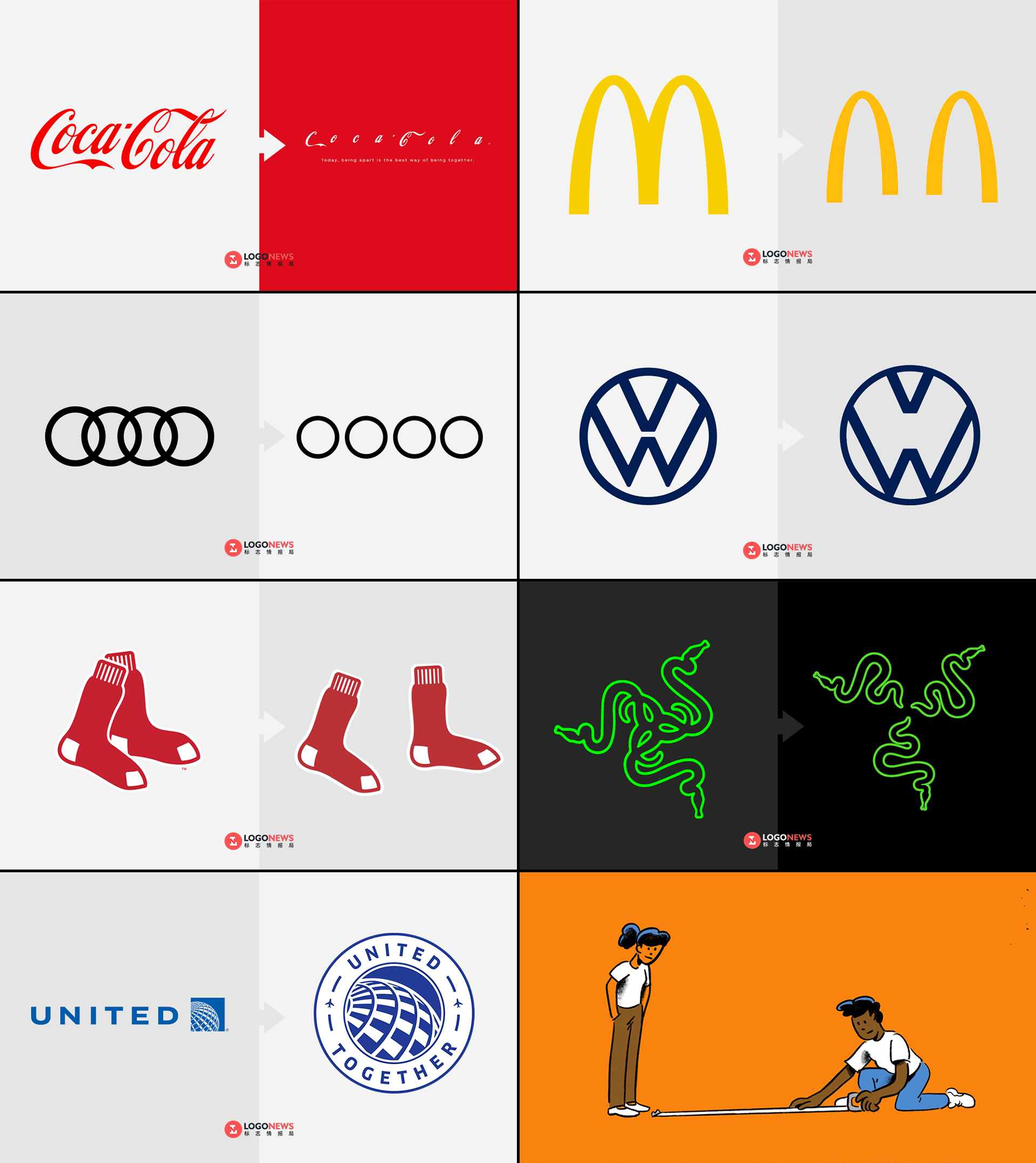 强调品牌视觉延展性