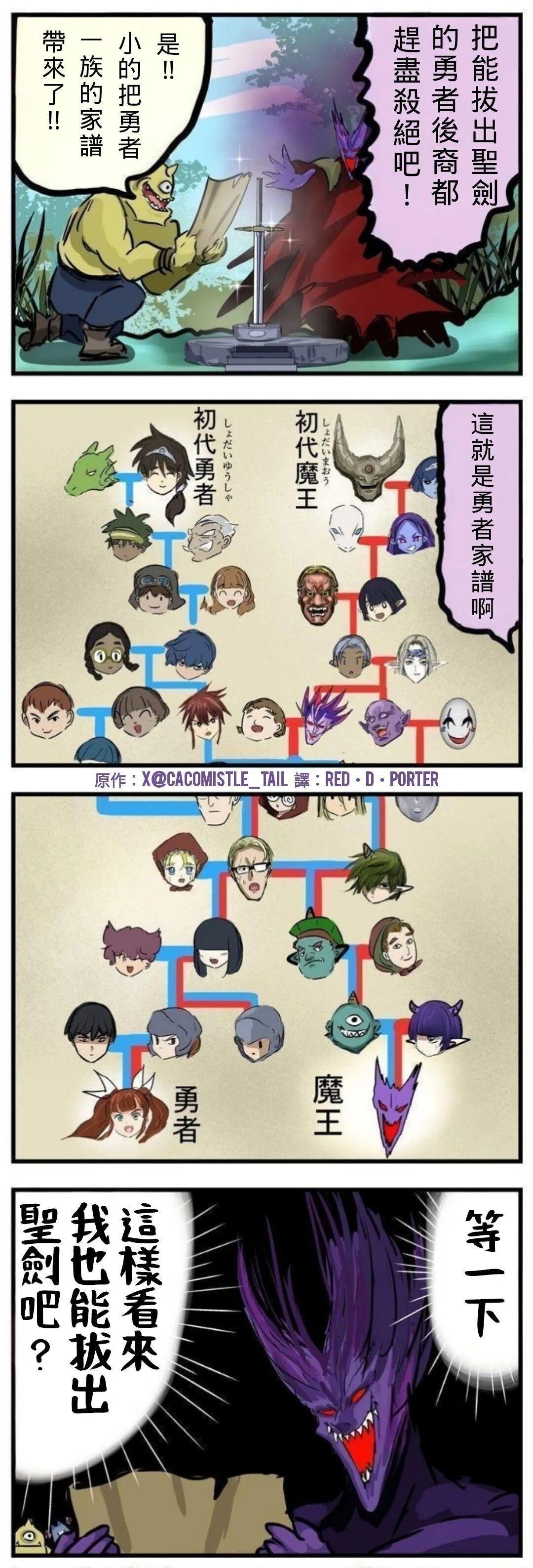 可以拔出勇者之剑的魔王？这勇者家的族谱也太乱了吧！ - 知乎