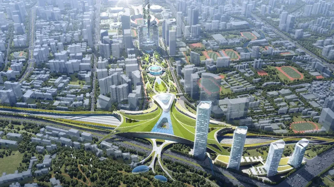 99借广州东站地区的综合改造契机,本次我们完成了国内少见的枢纽