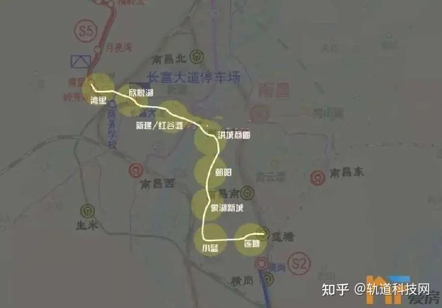 南昌地铁6号线规划图片