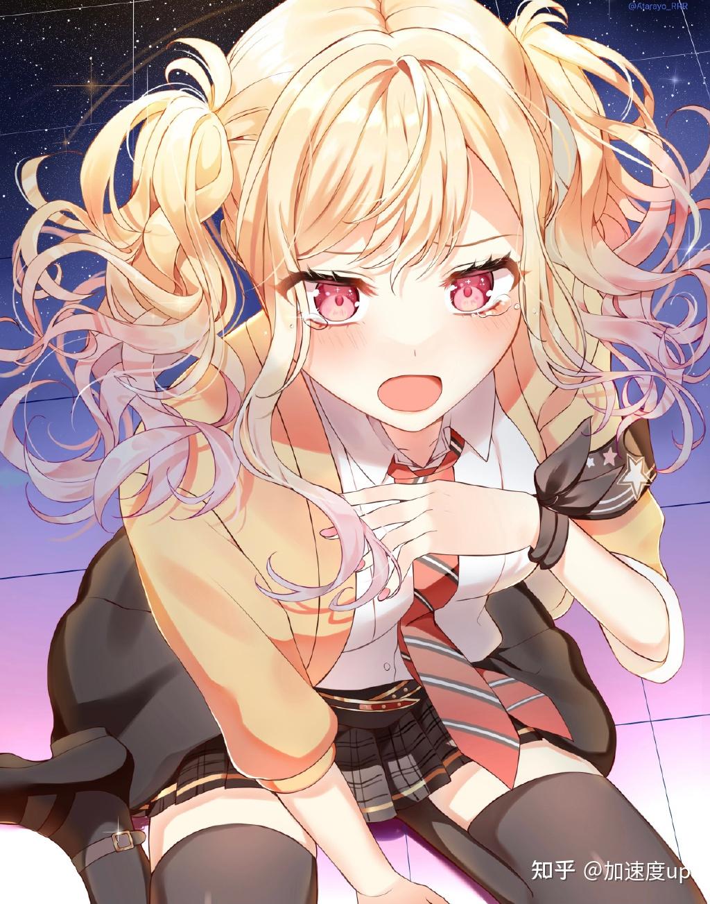 《世界计划 彩色舞台》天马咲希动漫壁纸:金发双马尾美少女!