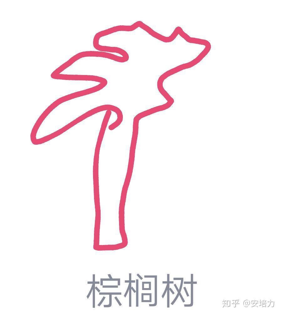 qq里画图红包中棕榈树怎么画