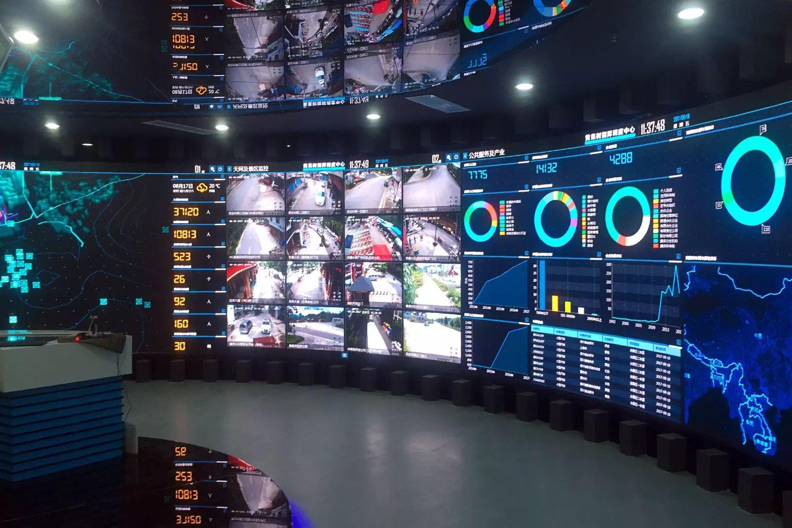 黄果树 5a级景区,5a级可视化指挥监控平台