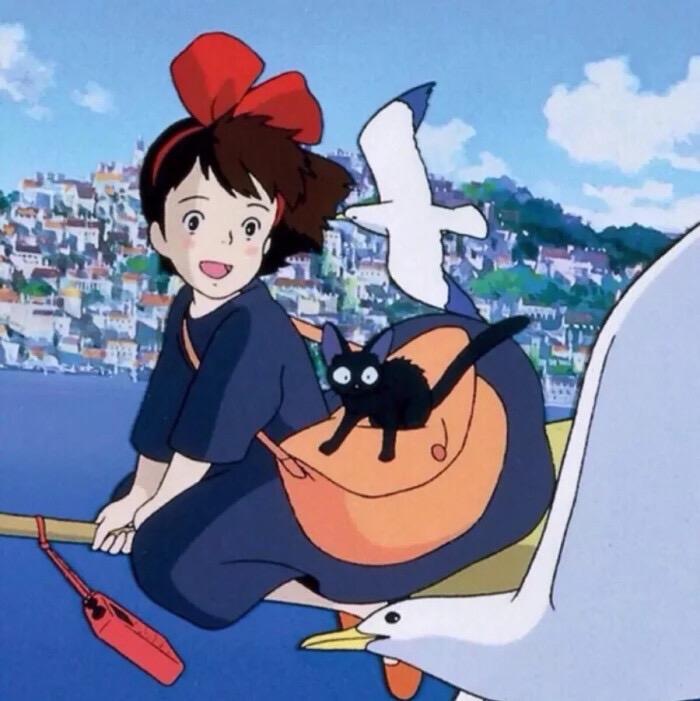 有没有宫崎骏魔女宅急便的头像? - 知乎