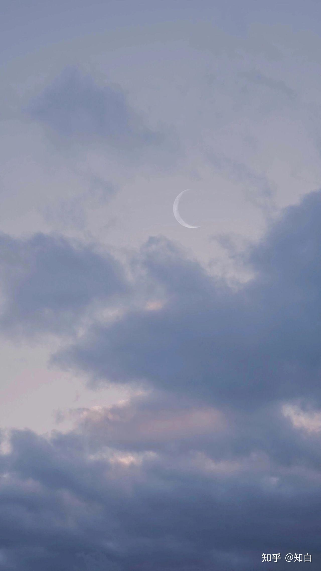 有哪些关于月亮的微信背景图