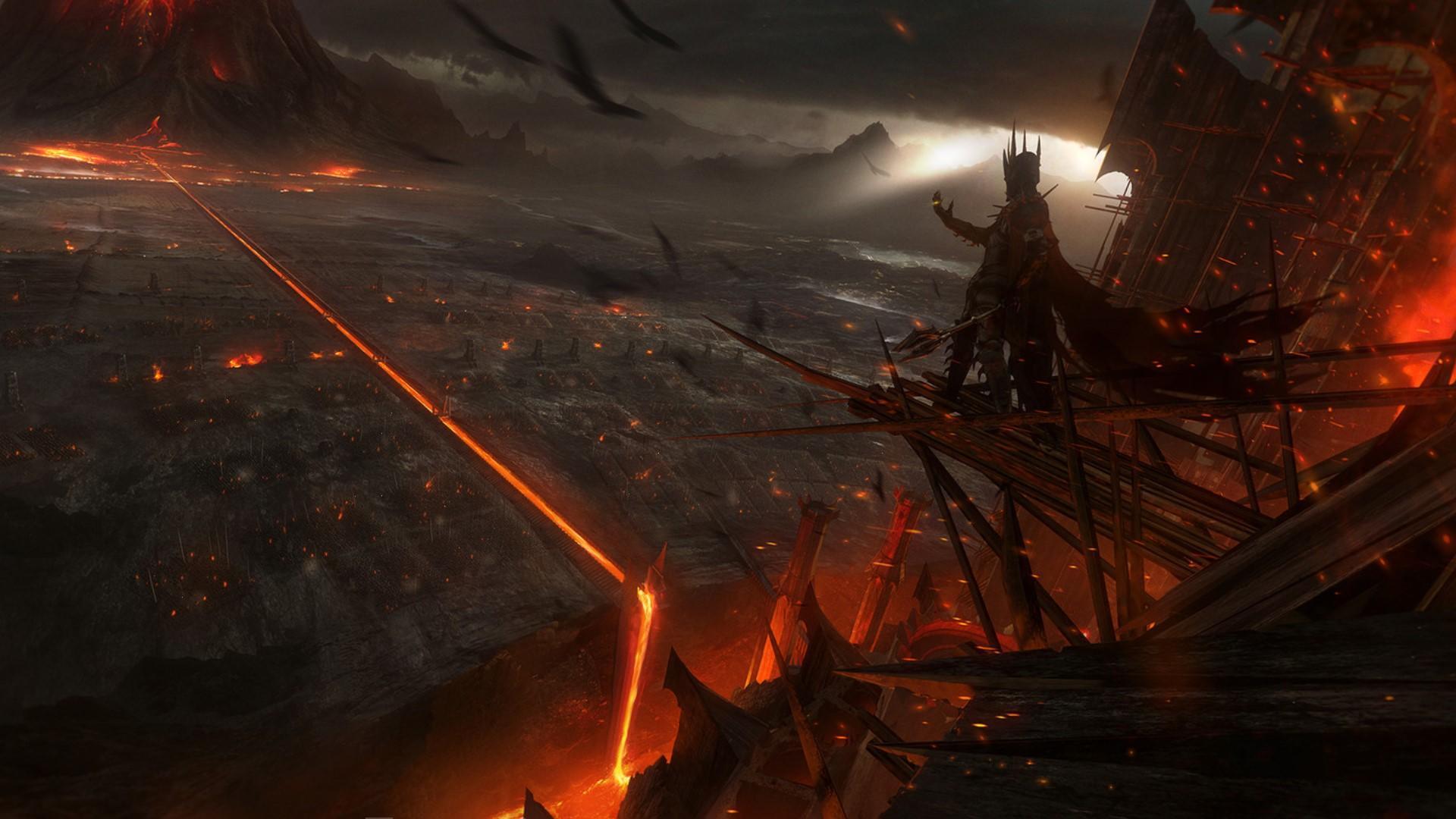 4k [original] sylvanas burning teldrassil.