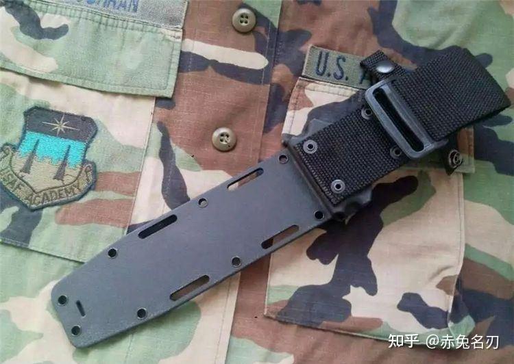 kabar美国卡巴1214标准战术半齿直刀