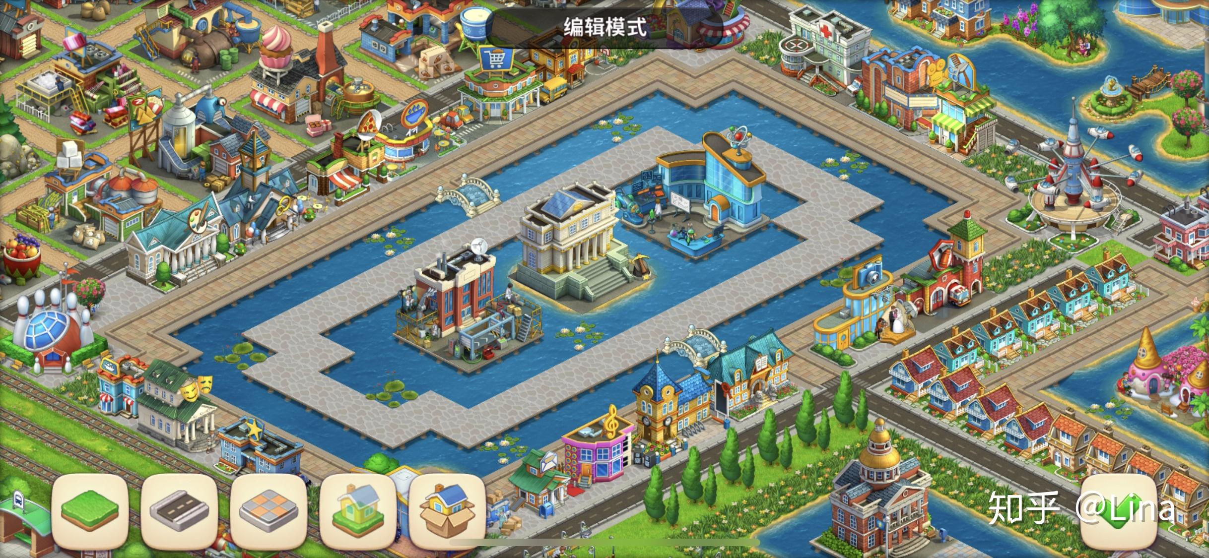 梦想城镇中见过哪些漂亮的城市设计?